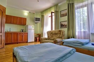 — студия с большой террасой